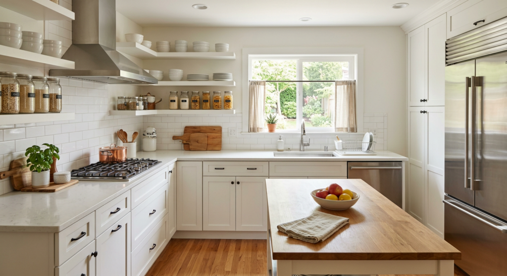 Freshly cleaned kitchen after professional house cleaning service in Del City, OK