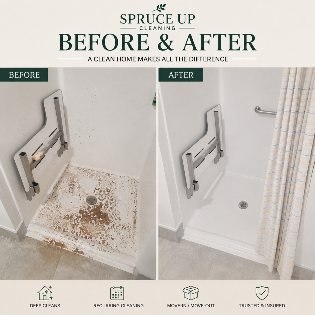 Andrew Donohue Before after shower