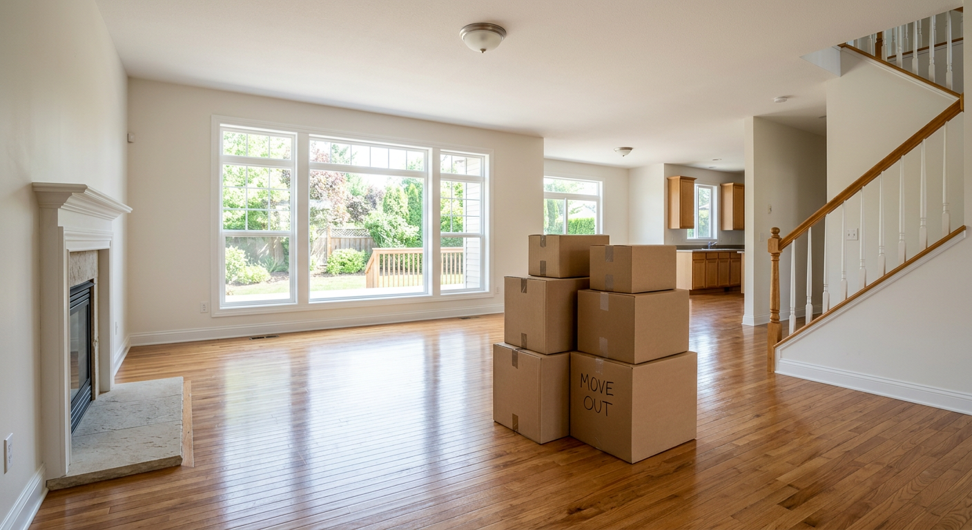 Professional move-in and move-out cleaning service in Owasso, OK, preparing a home for a clean and stress-free move.